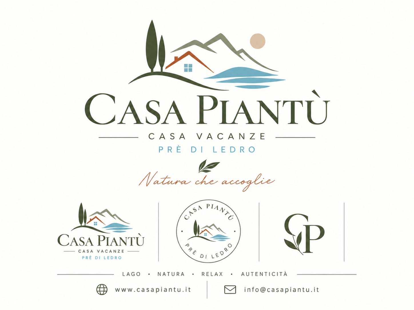 Logo Casa Piantù, casa vacanze a Prè di Ledro